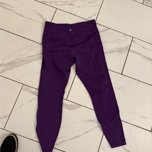 Athleta Deep Purple Leggings